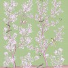 CHINOISERIES WHITE WITH BIRD CAGE 
