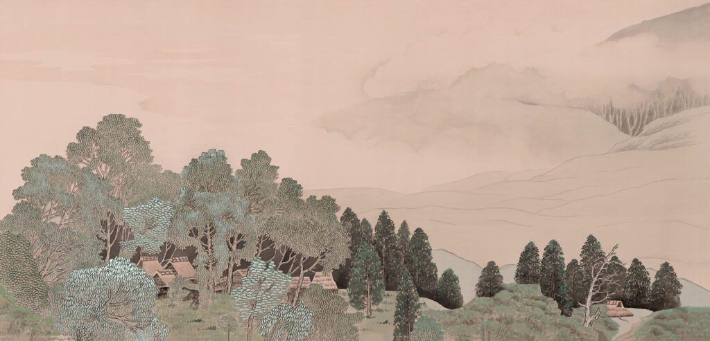 M27 Hill Views Art silk 2