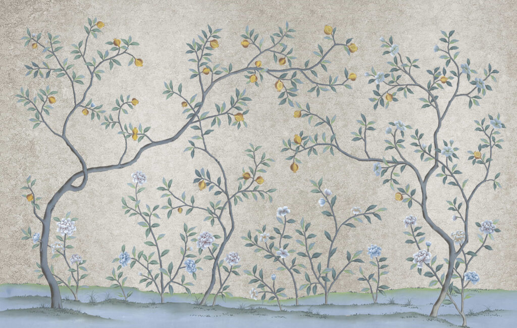 В17 Modest Art Paradise Gold leaf 25