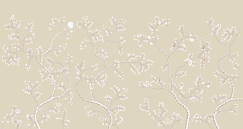 В38 Modest Art Bushy Lace Art silk OYSTER