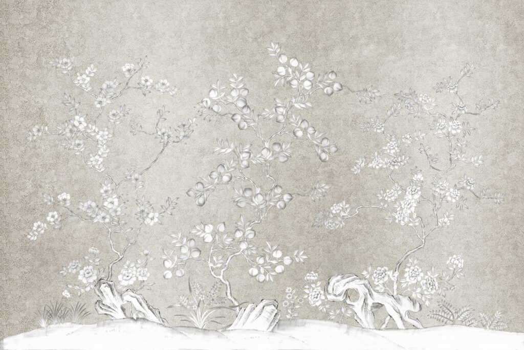 В47 Modest Art White Symphony Gold leaf 25