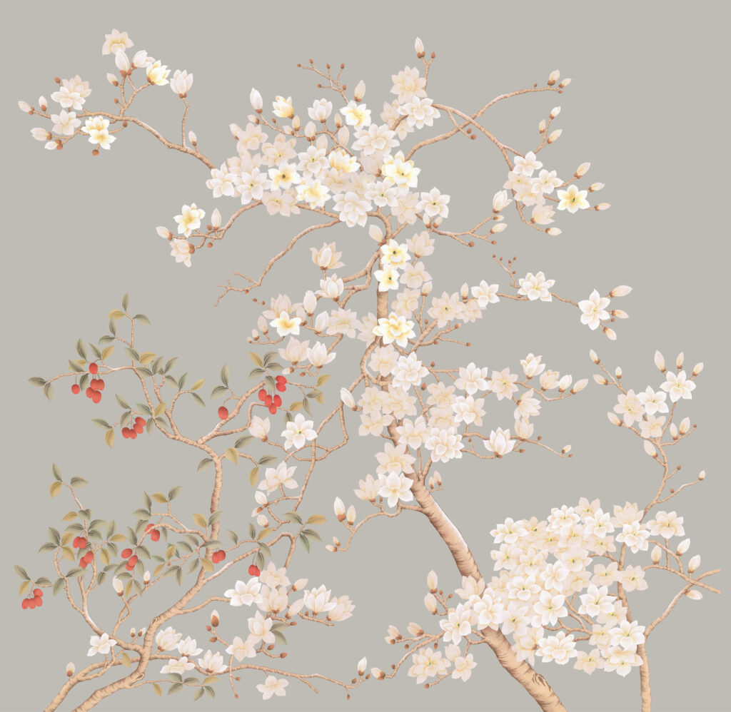 В50 Modest Art Summer Blessing Art silk GREY