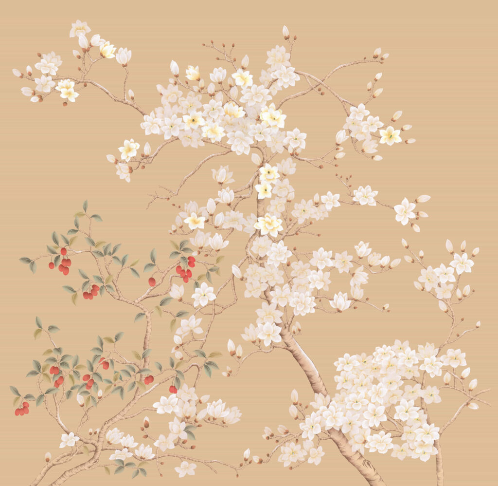 В50 Modest Art Summer Blessing Art silk ORANGE