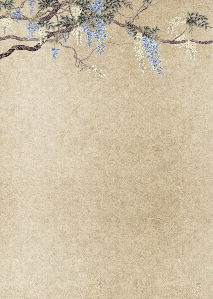 C9 Modest Art Western Wisteria Gold leaf 19