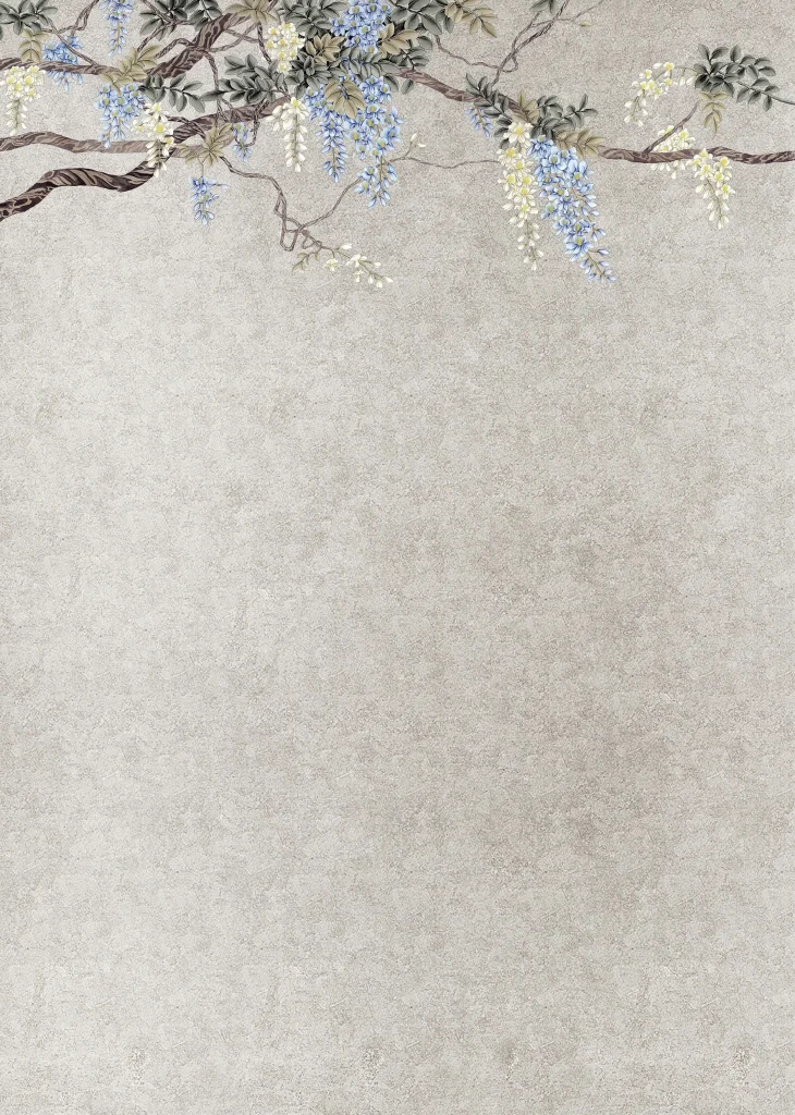 C9 Modest Art Western Wisteria Gold Leaf 25