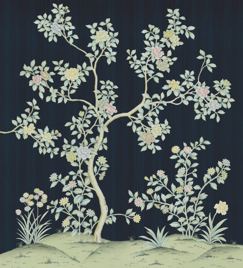 В2 Modest Art English Garden Wood Veneer