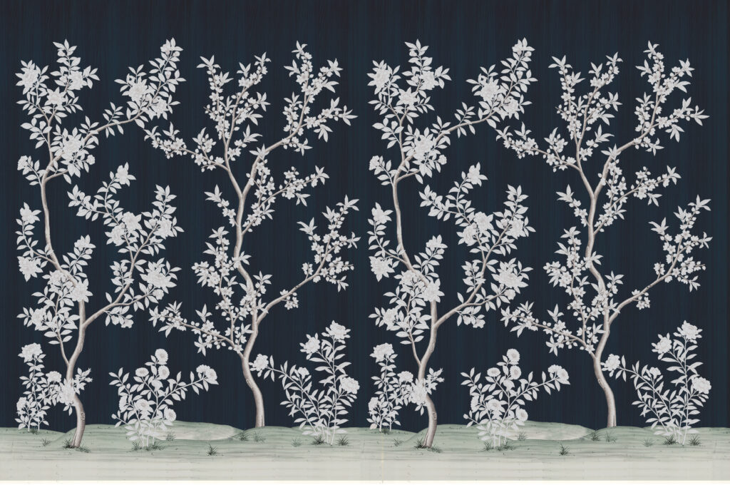 В44 Modest Art Garden Date Wood Veneer