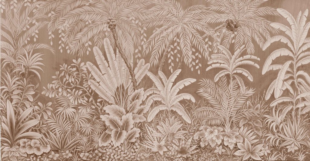 N40 Jungle Fantasy Timber Art Silk