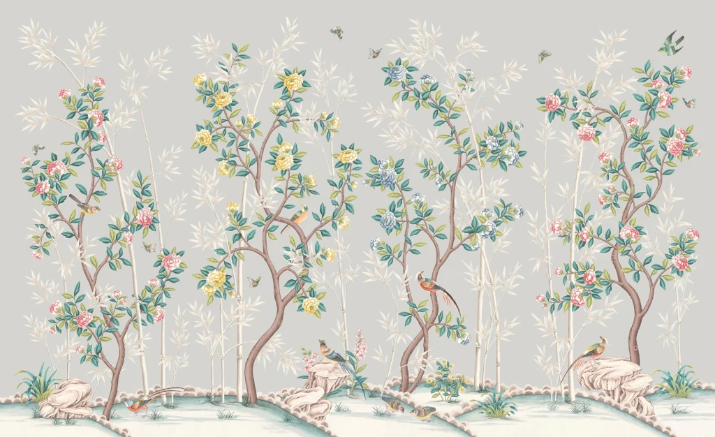 GARDENS OF VERSAILLES / B36 / HAND PAINTED