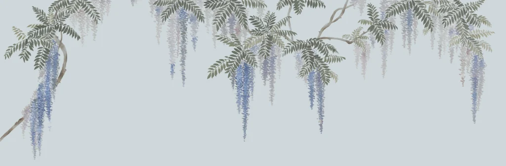 WISTERIA / C18 / HAND PAINTED