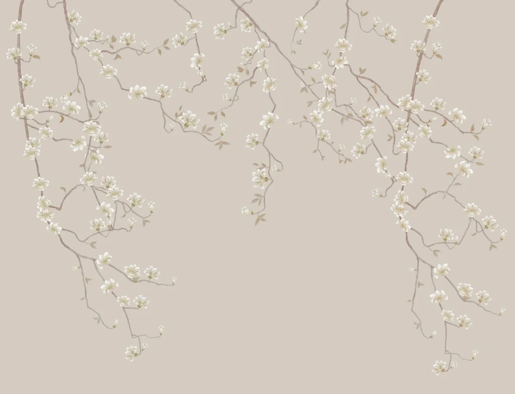 SPRING MAGNOLIA / C3 / HAND PAINTED